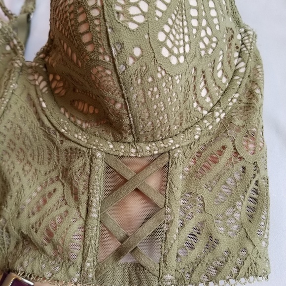 Victorias Secret 32DD Dream Angel Lace Bra Set - Picture 4 of 8